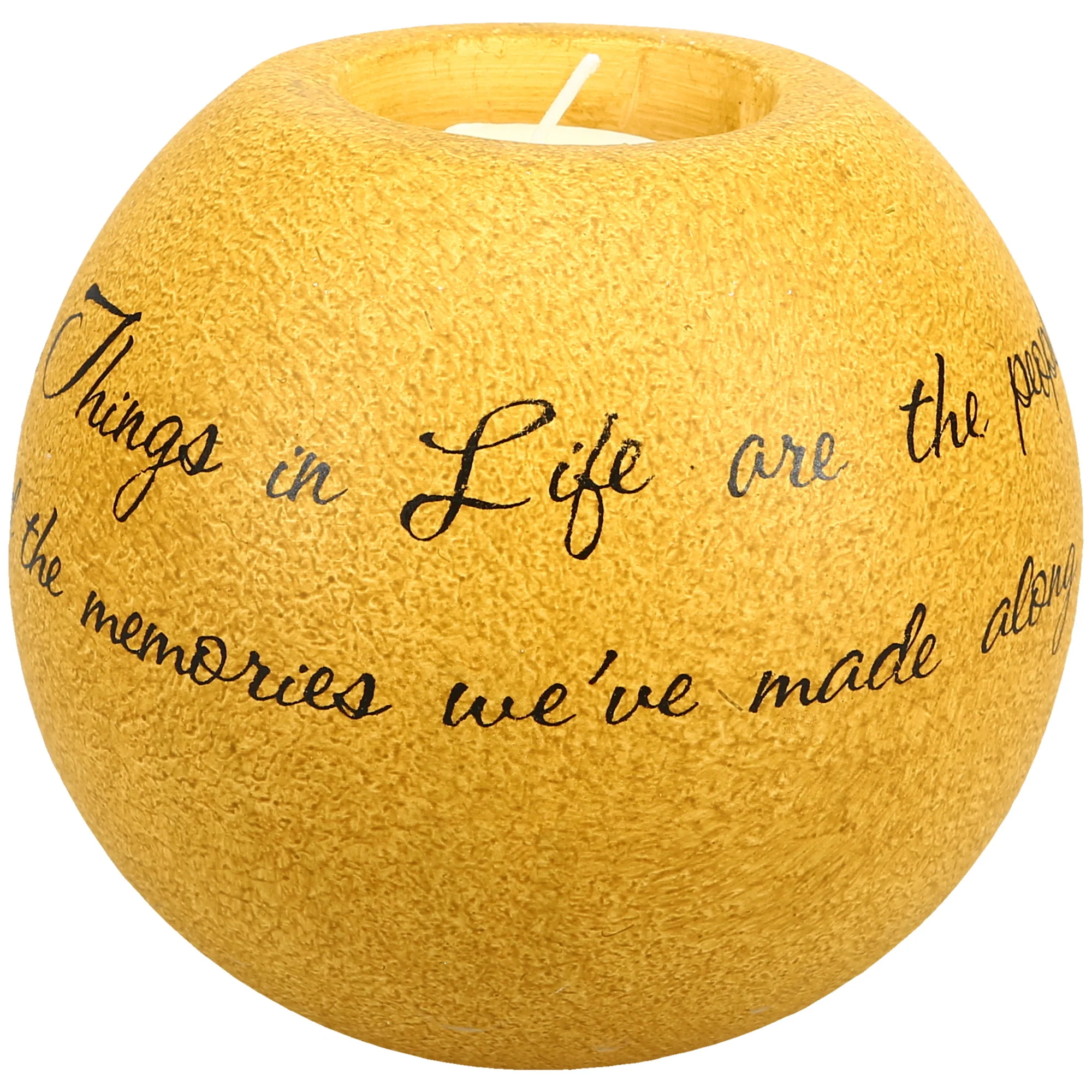 Best Things in Life 4.5" Round Candle Holder - Image 3