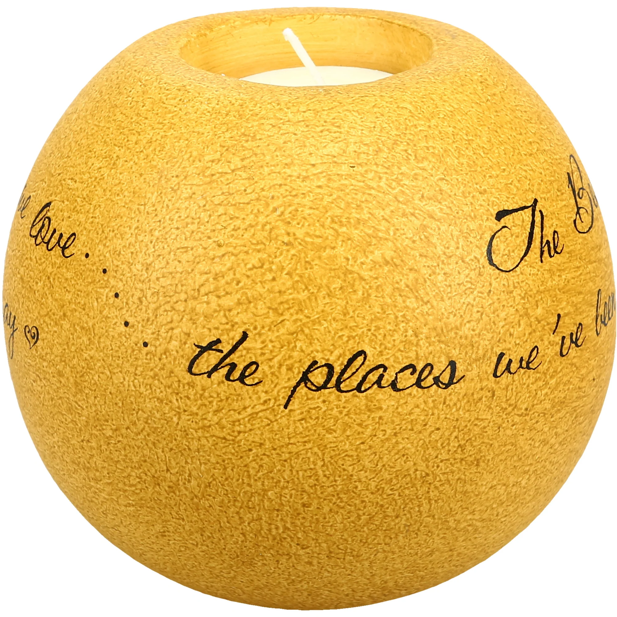 Best Things in Life 4.5" Round Candle Holder - Image 6