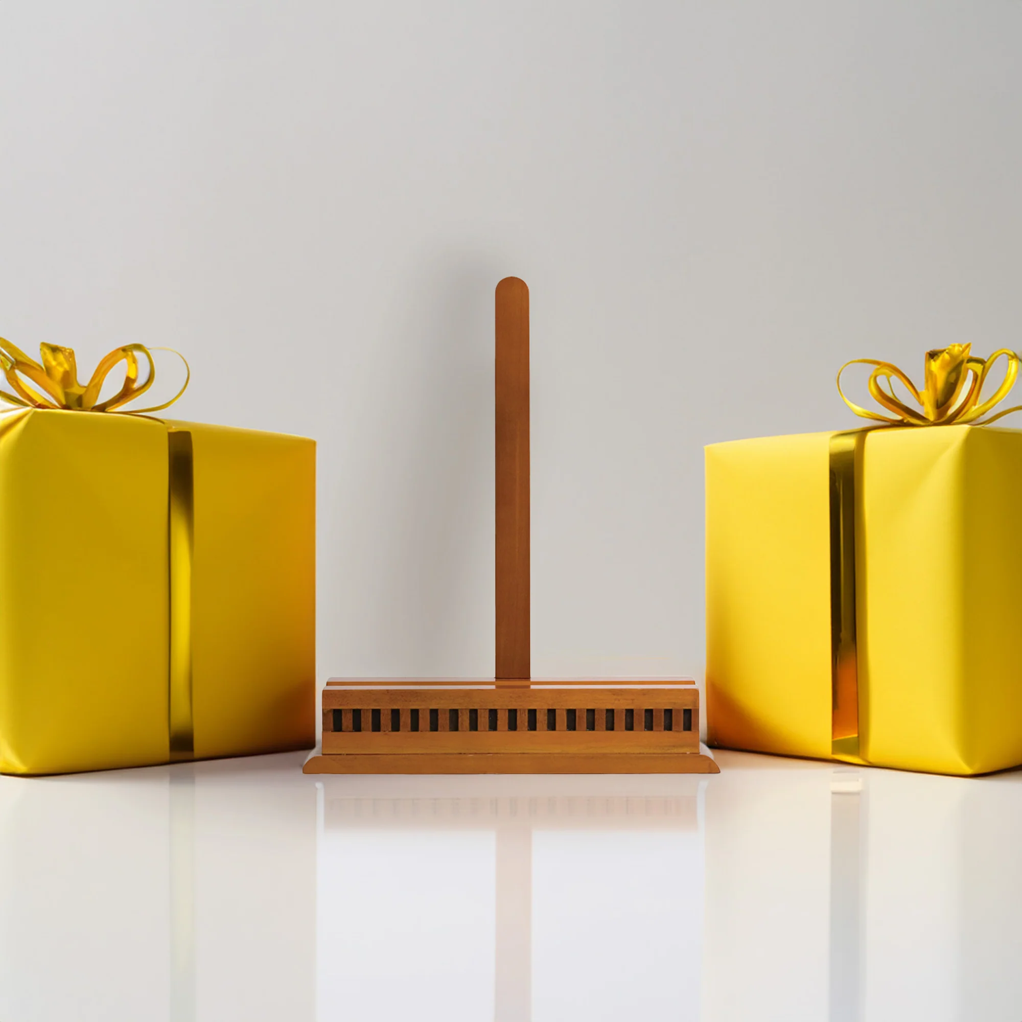 Cherry Wooden Stand 11.25"x10" Wooden Stand - Image 4