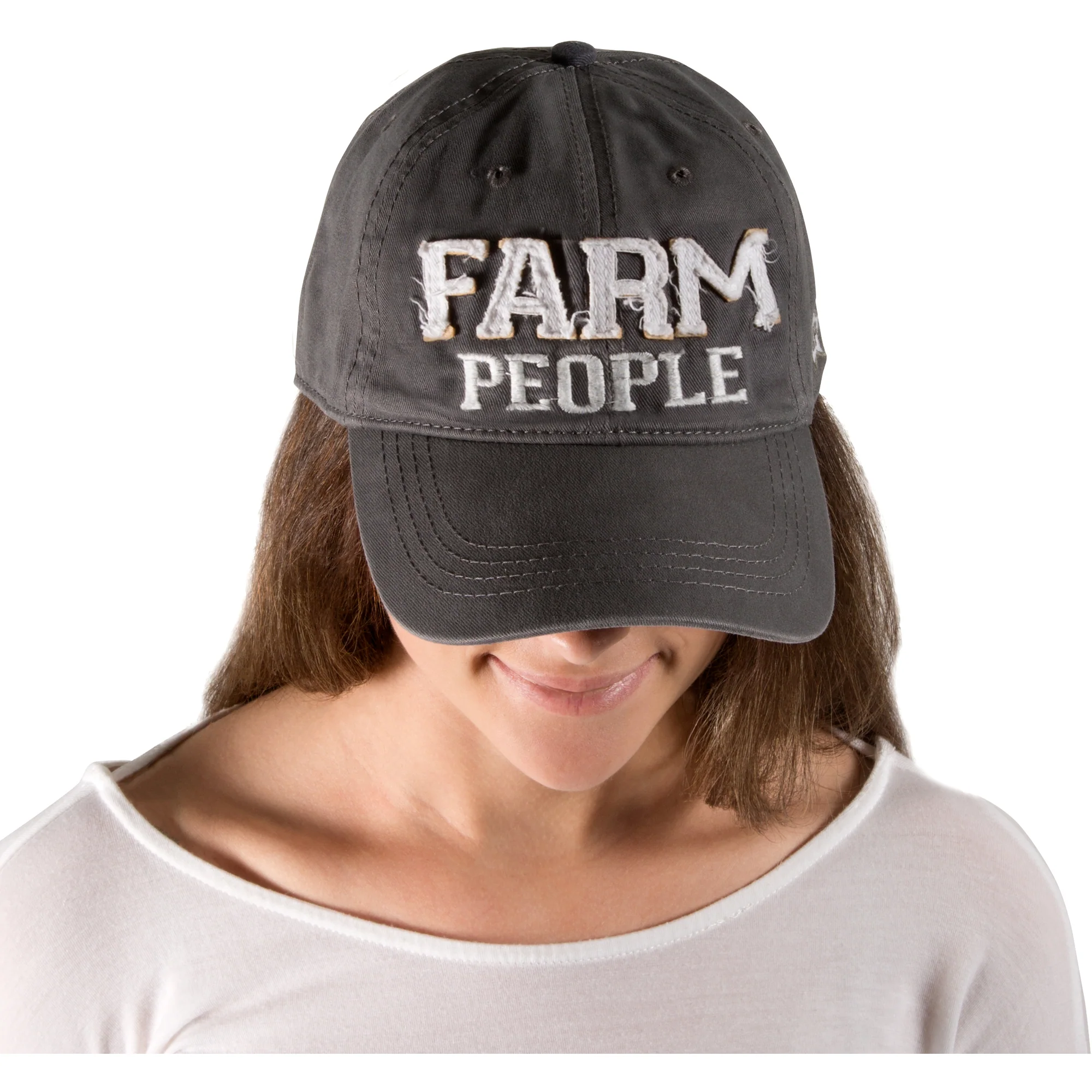 Farm People Dark Gray Adjustable Hat - Image 4