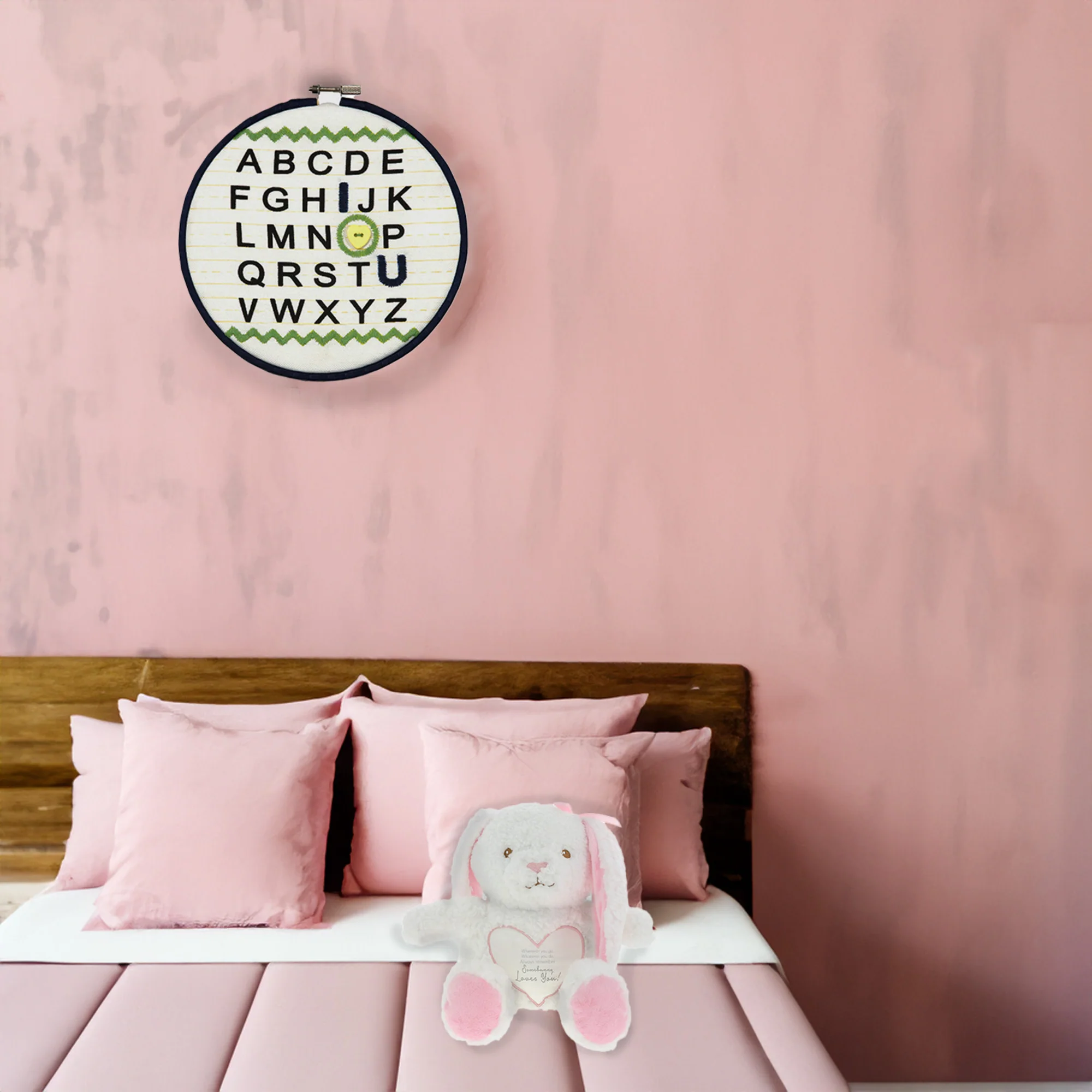 Grasshopper I Love You Alphabet 6.75" Wall Covering - Image 4