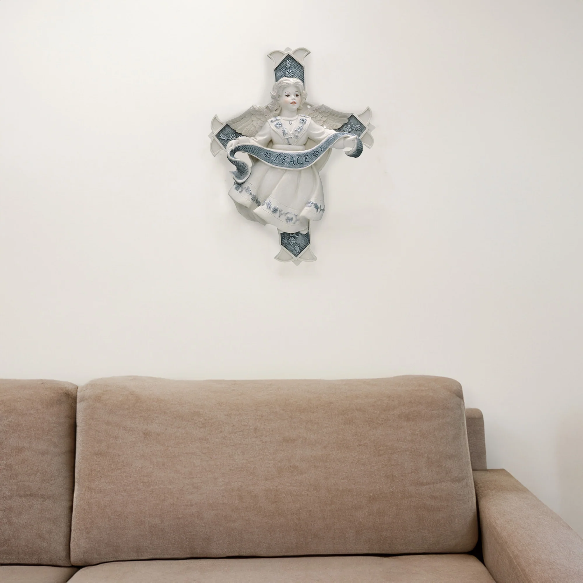 Ruth 6" Angel Peace Cross - Image 3