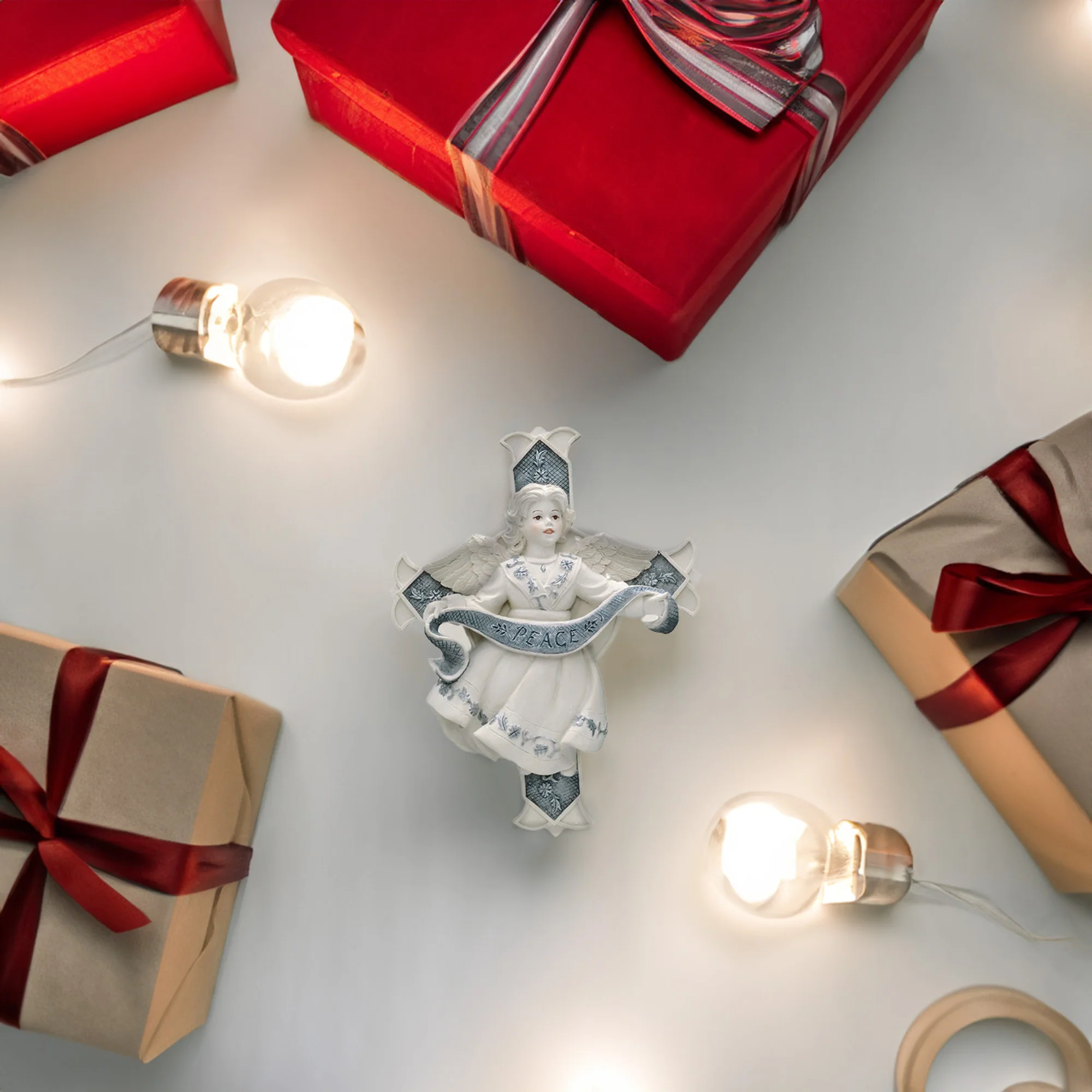 Ruth 6" Angel Peace Cross - Image 4