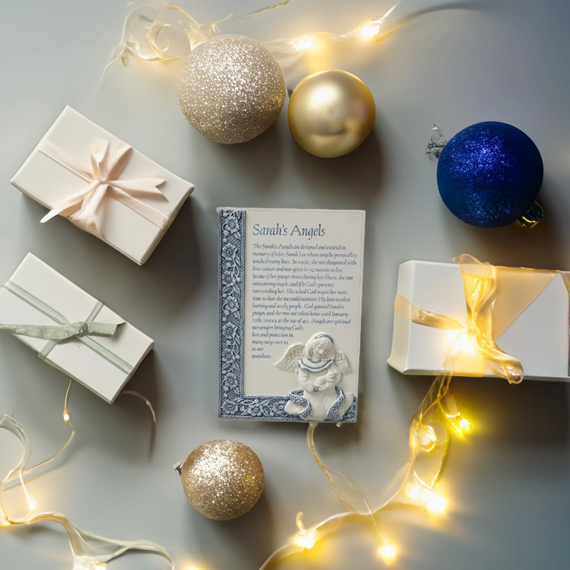 Sarah's Angels Story Plaque 6" Plaque - Image 3