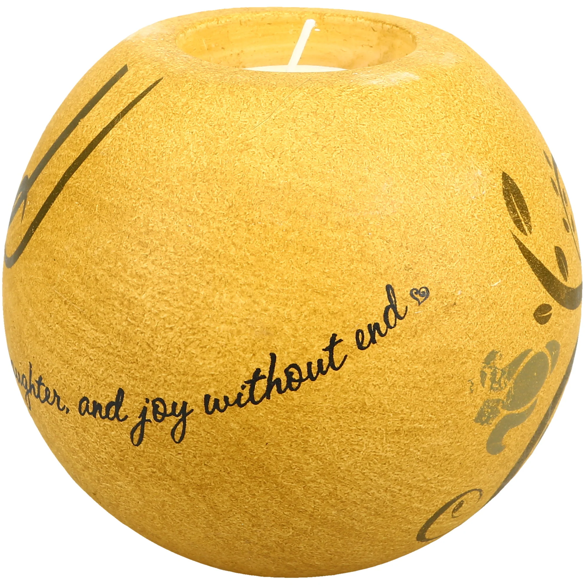 Sisters are Forever Friends 4.5" Round Candle Holder - Image 5